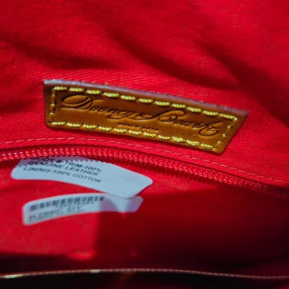 Dooney & Bourke Dark Grey Domed Satchel Bag - Picture 11 of 13